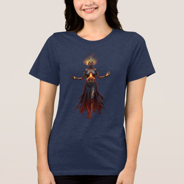 Ember Sorceress Tee | Mystical Witchy Shirt (Framsida)