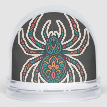 Emberfang Spider Snow Globe + Space Cat 