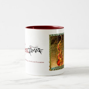 Embermug - på en Cast Två-Tonad Mugg