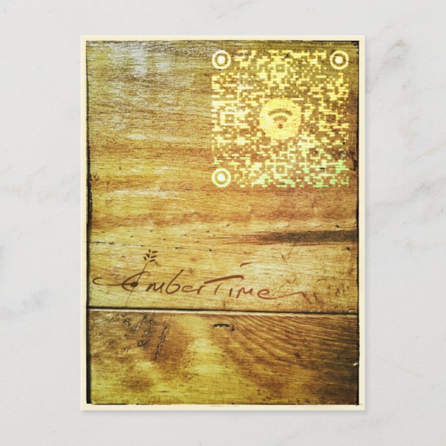 "Embertime" glömde gitarr sång Vykort (Framsida)