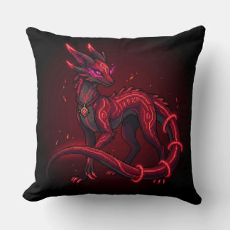 Emberveil Neon Runer Varelse Gaming Kudd Kudde