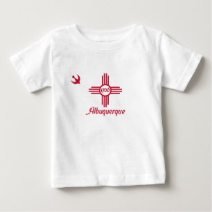 Emblem av Albuquerque, New mexico Baby T-Shirt