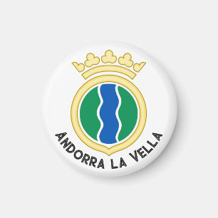 Emblem av Andorra la Vella Magnet