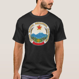 Emblem av den armeniska sovjetiska socialistiska t shirt