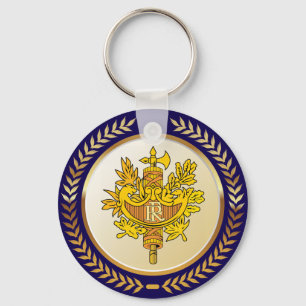Emblem av Frankrike Nyckelring