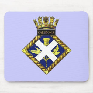 Emblem av HMS Caledonia Musmatta