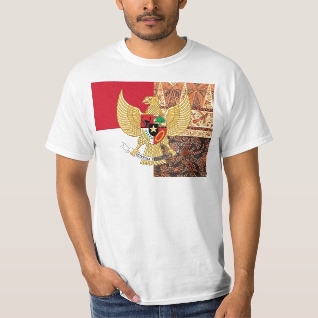 Emblem av Indonesien - den Garuda Pancasila Tröja (Framsida)