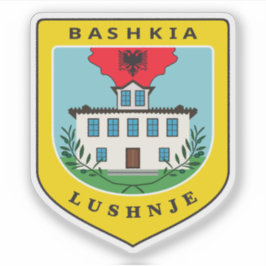 Emblem av Lushnjë, Albanien Klistermärken