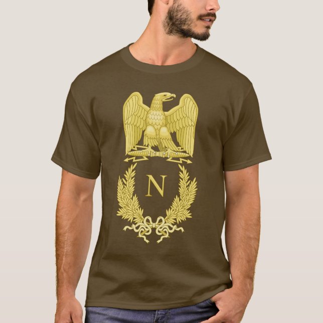 Emblem av Napoleon Bonaparte T Shirt (Framsida)