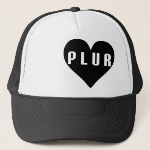 Emblem av PLUR-truckerkepsen Keps