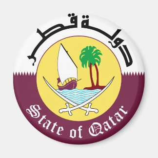 Emblem_av_Qatar Magnet