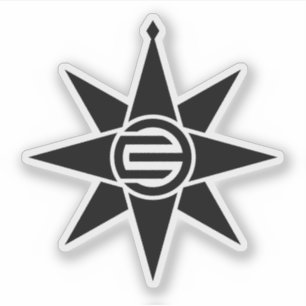 Emblem av Yokosuka, Kanagawa, Japan Klistermärken
