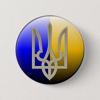 Emblem Badge Ukraina Knapp