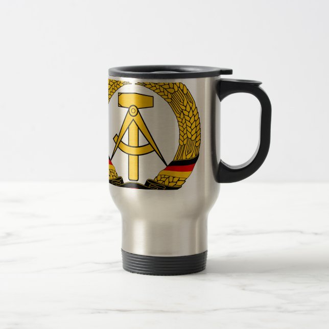Emblem der DDR - medborgareemblemen av GDREN Resemugg (Höger)