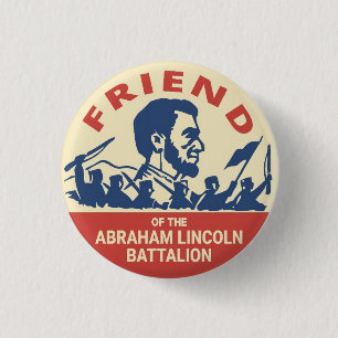 Emblem för Abraham Lincoln brigadEmblem Knapp