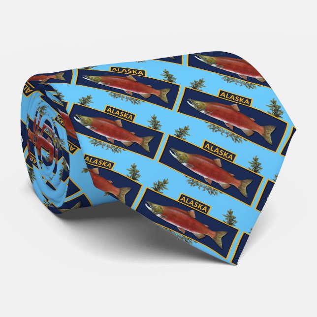Emblem för Alaska stridfiskare Slips (Rullad)