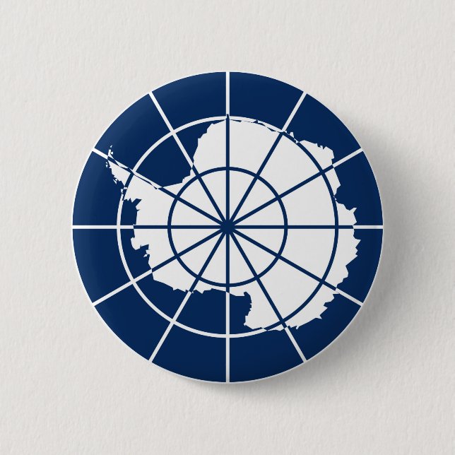 Emblem för Antarcticflaggasymbol Knapp (Framsida)