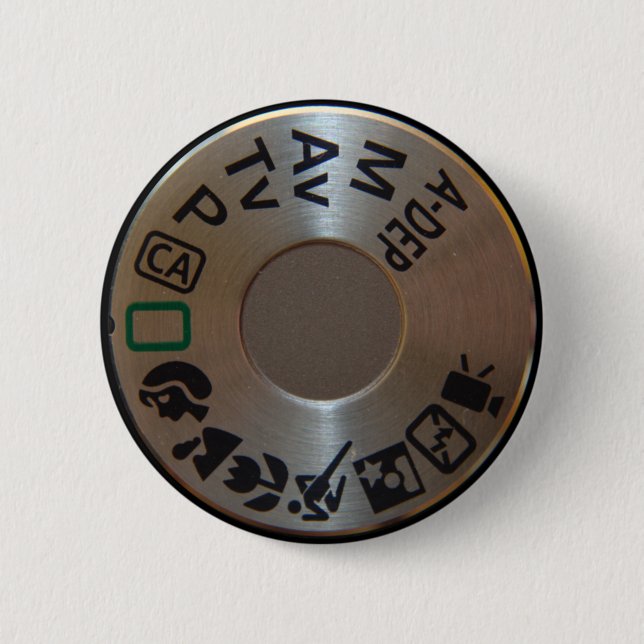 Emblem för Canon 500D funktionslägevisartavla Knapp (Framsida)