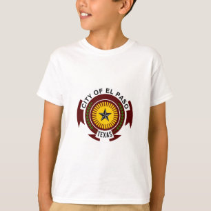 Emblem för El Paso, Texas T-Shirt
