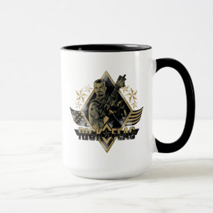 Emblem för flagga för stack för självmordSquad Mugg