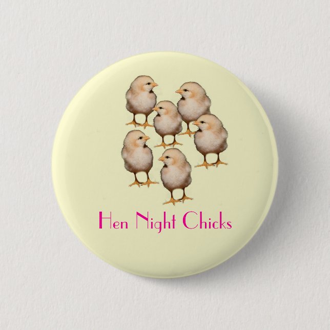 EMBLEM FÖR HÖNANATTCHICKAR KNAPP (Framsida)