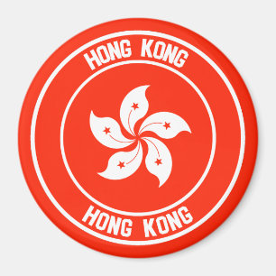 Emblem för Hongkong-rundan Magnet