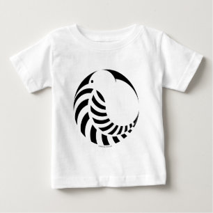 Emblem för NZ-kiwi-/silverFern T Shirt