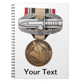 Emblem för OIF-stridhandling Anteckningsbok