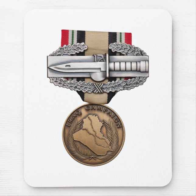 Emblem för OIF-stridhandling Musmatta (Framsidan)