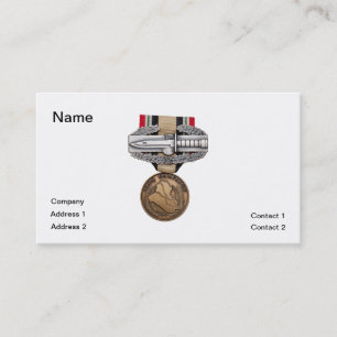 Emblem för OIF-stridhandling Visitkort