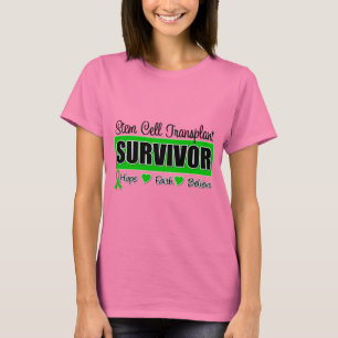Emblem för överlevande för transplantat för tee shirt