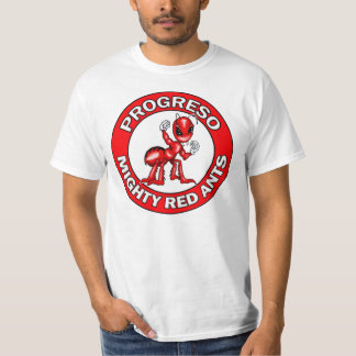 Emblem för Progreso röd myrarunda Tee Shirt