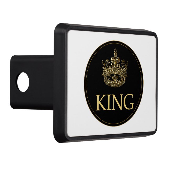 Emblem för Royalet kung och Krona Dragkroksskydd (Höger)