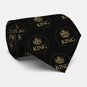 Emblem för Royalet kung och Krona Slips