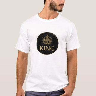 Emblem för Royalet kung och Krona T Shirt