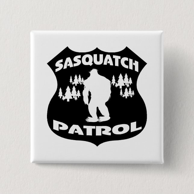 Emblem för Sasquatch patrullskog Knapp (Framsida)
