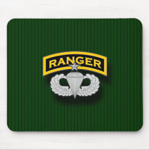 Emblem för skogsvaktareflik- och musmatta