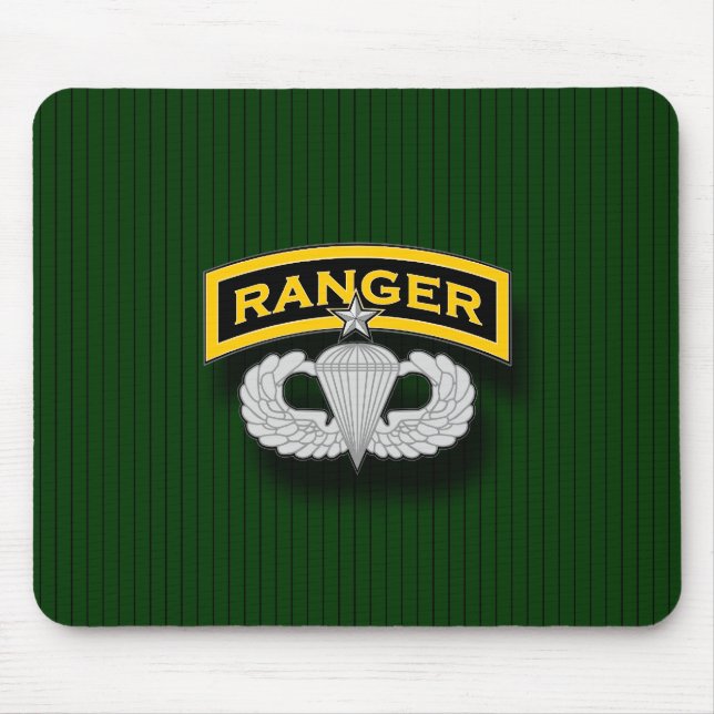 Emblem för skogsvaktareflik- och musmatta (Framsidan)