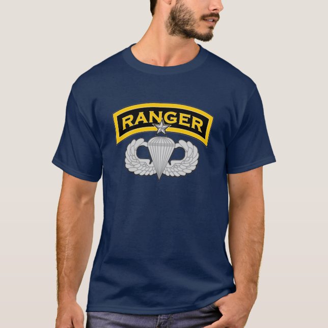 Emblem för skogsvaktareflik- & tee shirt (Framsida)
