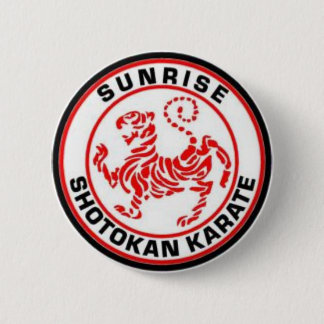 Emblem för soluppgångShotokan Karate Knapp