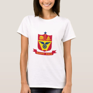 Emblem för St Paul, Minnesota T-Shirt