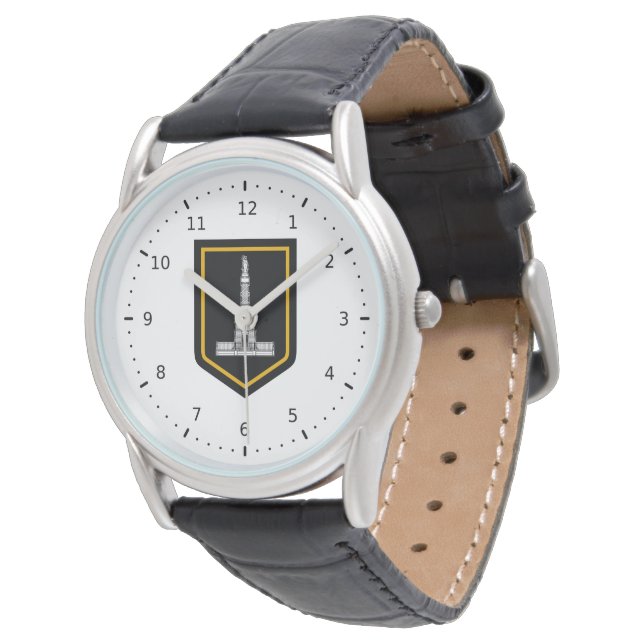 Emblem för staden Baltimore, Maryland Armbandsur (Vinklad)