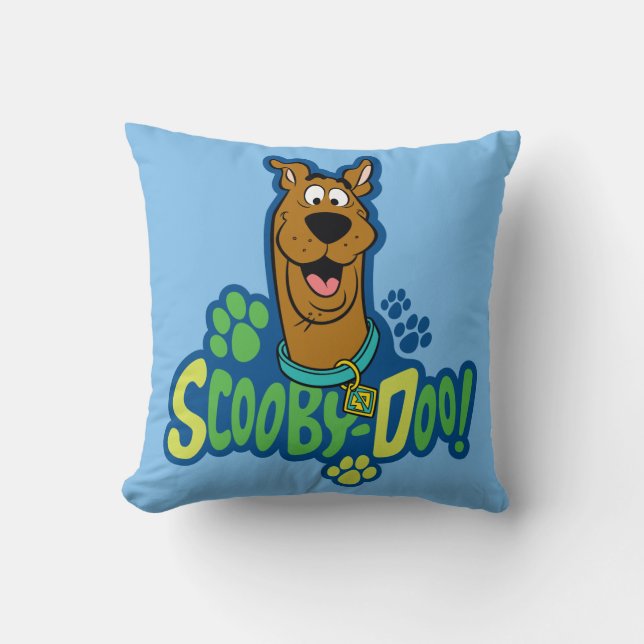 Emblem för tecken för Scooby-Doo tasstryck Kudde (Framsida)