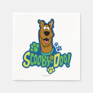 Emblem för tecken för Scooby-Doo tasstryck Pappersservett