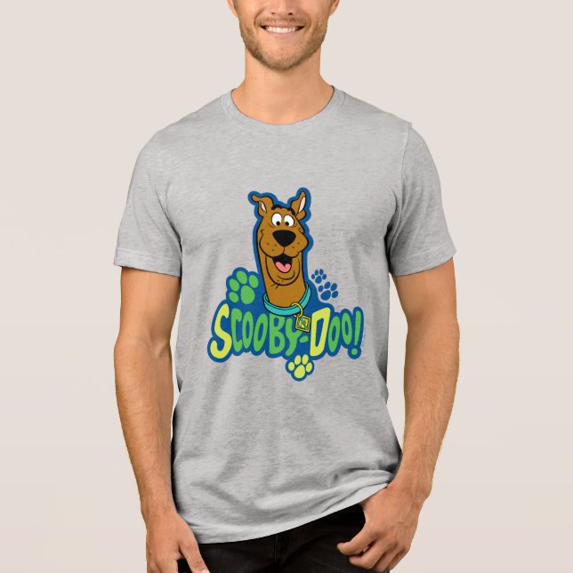 Emblem för tecken för Scooby-Doo tasstryck Tee (Framsida)