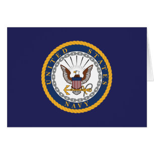 EMBLEM FÖR US-MARINALT HÄLSNINGSKORT
