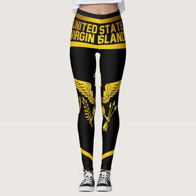 Emblem för US Virgin Islands Leggings (Framsida)