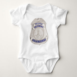 Emblem för Virginia statligt Trooperpolis T Shirt