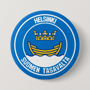 Emblem i Helsingforsrundan Knapp