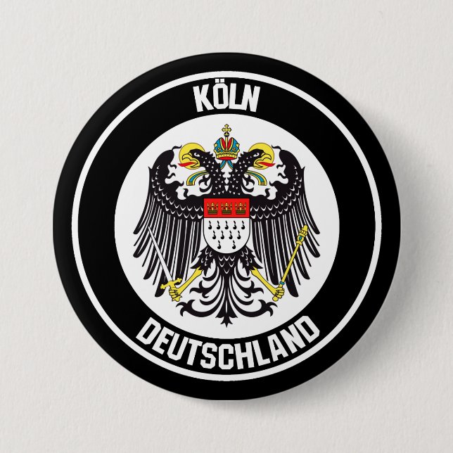 Emblem i Köln-rundan Knapp (Framsida)
